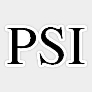 PSI Sticker